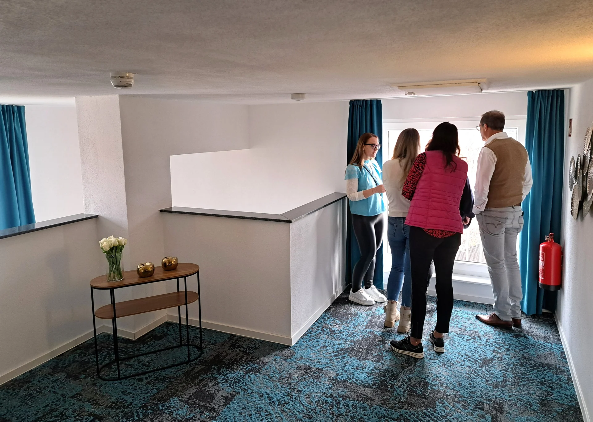 Bild: Das Treppenhaus
