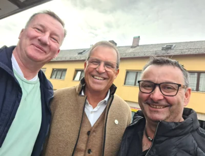 Michael Schatz, Berufsschule Pegnitz; G&uuml;nter Schreiber, Sch&ouml;nfelder Hof; Alexander Freiberger, Landgasthof Freiberger  (Bild vergr&ouml;&szlig;ern)
