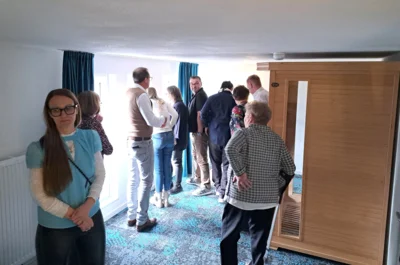 Hier in der Etagen-Suite  (Bild vergr&ouml;&szlig;ern)