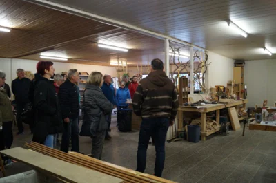 Interessenten die gern in der Holzwerkstatt mitarbeiten m&ouml;chten, k&ouml;nnen sich gern bei der Wequa melden.  (Bild vergr&ouml;&szlig;ern)