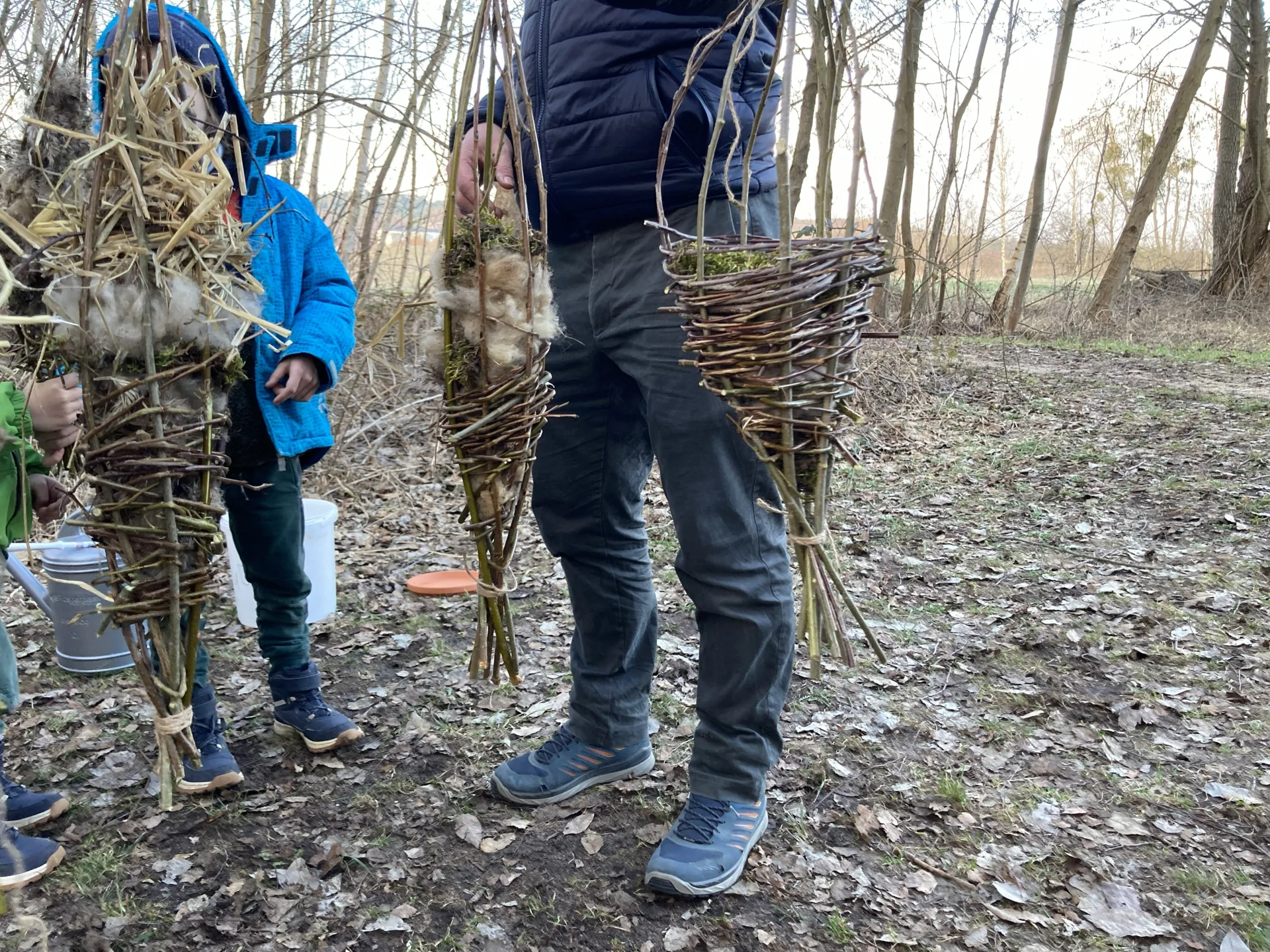 Bild: Nistmaterialspender © Landschafts-Förderverein Nuthe-Nieplitz-Niederung e.V./ Felicitas Timme
