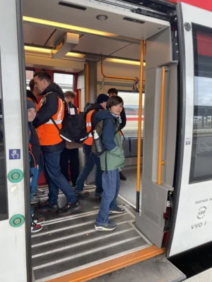 Foto des Albums: Die Klasse 5a besucht das Bahnwerk in Cottbus