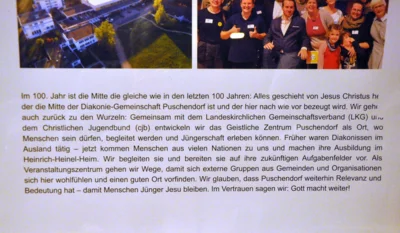Foto des Albums: Festakt 100 Jahre Diakonie-Gemeinschaft Puschendorf