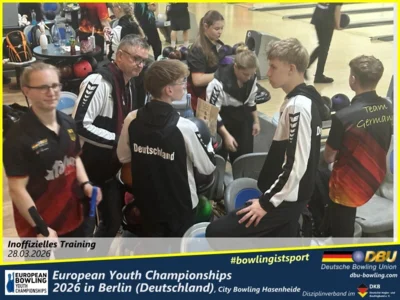 Foto des Albums: Fotoalbum 2 von den European Youth Championships 2026 in Berlin, City-Bowling Hasenheide