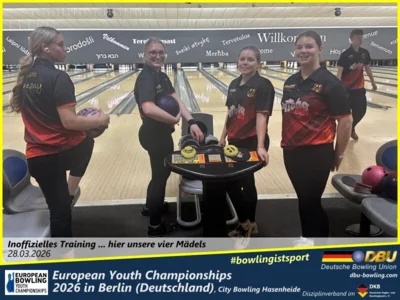 Foto des Albums: Fotoalbum 2 von den European Youth Championships 2026 in Berlin, City-Bowling Hasenheide