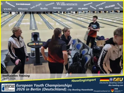 Foto des Albums: Fotoalbum 2 von den European Youth Championships 2026 in Berlin, City-Bowling Hasenheide