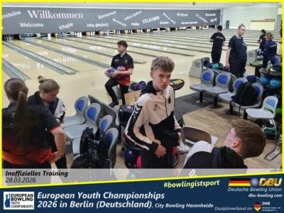 Foto des Albums: Fotoalbum 2 von den European Youth Championships 2026 in Berlin, City-Bowling Hasenheide