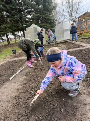 Foto des Albums: Acker - Projekt Schulgarten - Klasse 4