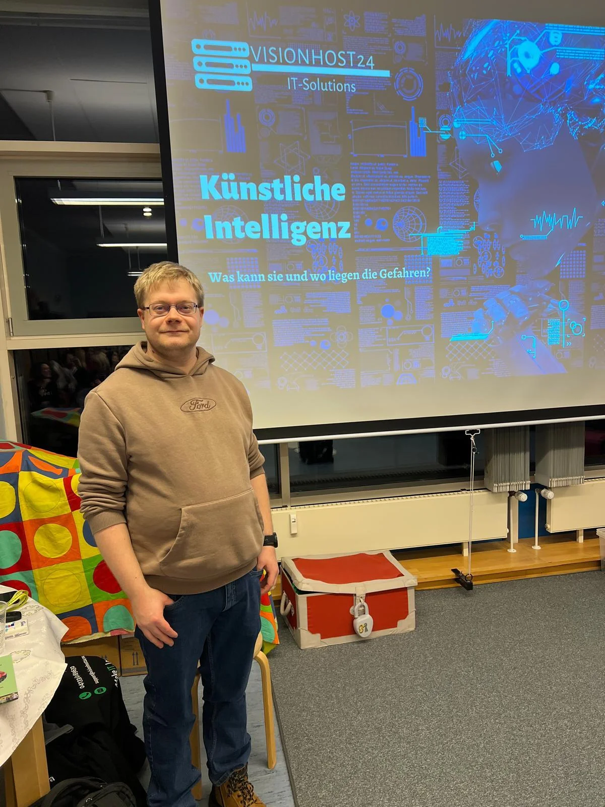 Bild: Benjamin Weiher von der VHS Region Lüneburg