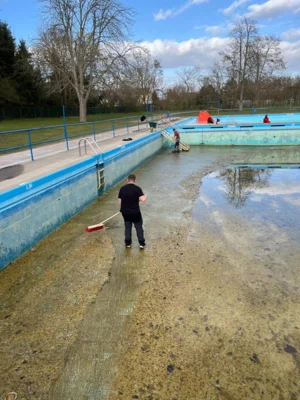 Foto des Albums: Unterstützung Vorbereitung zur Freibadsaison 2026