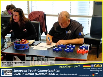 Foto des Albums: Fotoalbum 3 von den European Youth Championships 2026 in Berlin, City-Bowling Hasenheide