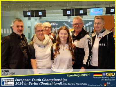 Foto des Albums: Fotoalbum 3 von den European Youth Championships 2026 in Berlin, City-Bowling Hasenheide