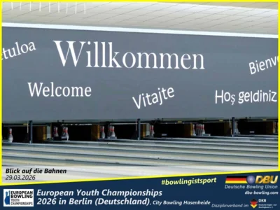 Foto des Albums: Fotoalbum 3 von den European Youth Championships 2026 in Berlin, City-Bowling Hasenheide