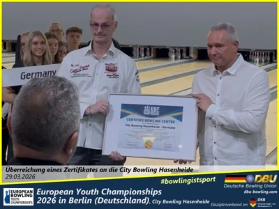 Foto des Albums: Fotoalbum 3 von den European Youth Championships 2026 in Berlin, City-Bowling Hasenheide