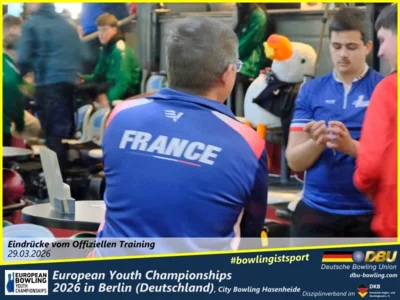 Foto des Albums: Fotoalbum 3 von den European Youth Championships 2026 in Berlin, City-Bowling Hasenheide