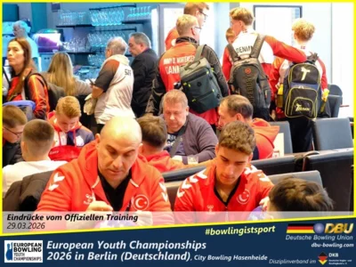 Foto des Albums: Fotoalbum 3 von den European Youth Championships 2026 in Berlin, City-Bowling Hasenheide