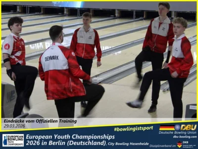 Foto des Albums: Fotoalbum 3 von den European Youth Championships 2026 in Berlin, City-Bowling Hasenheide