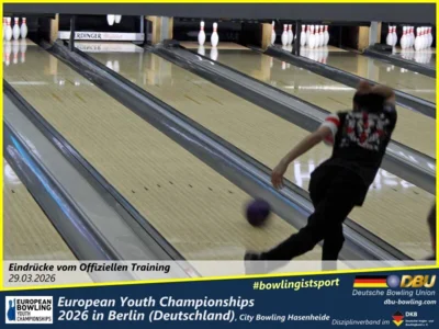 Foto des Albums: Fotoalbum 3 von den European Youth Championships 2026 in Berlin, City-Bowling Hasenheide