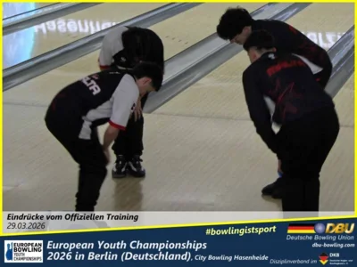 Foto des Albums: Fotoalbum 3 von den European Youth Championships 2026 in Berlin, City-Bowling Hasenheide