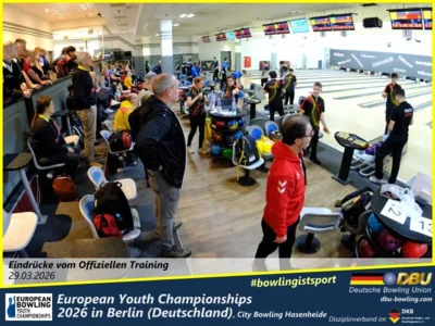 Foto des Albums: Fotoalbum 3 von den European Youth Championships 2026 in Berlin, City-Bowling Hasenheide
