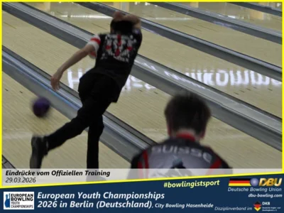 Foto des Albums: Fotoalbum 3 von den European Youth Championships 2026 in Berlin, City-Bowling Hasenheide