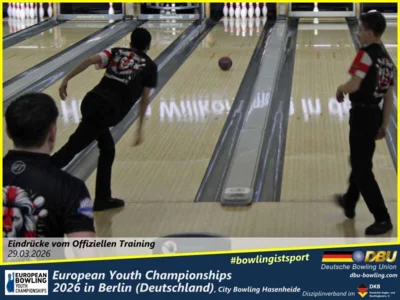 Foto des Albums: Fotoalbum 3 von den European Youth Championships 2026 in Berlin, City-Bowling Hasenheide