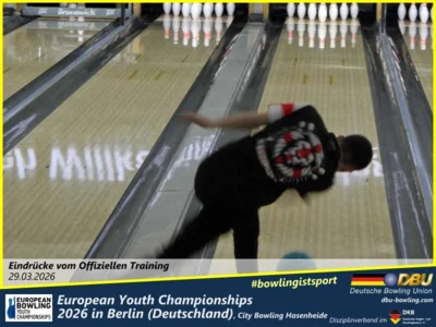 Foto des Albums: Fotoalbum 3 von den European Youth Championships 2026 in Berlin, City-Bowling Hasenheide