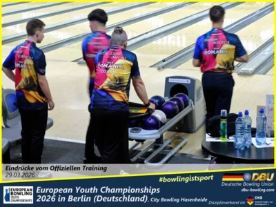 Foto des Albums: Fotoalbum 3 von den European Youth Championships 2026 in Berlin, City-Bowling Hasenheide