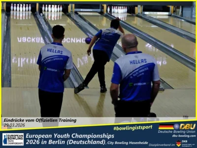 Foto des Albums: Fotoalbum 3 von den European Youth Championships 2026 in Berlin, City-Bowling Hasenheide