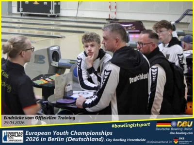Foto des Albums: Fotoalbum 3 von den European Youth Championships 2026 in Berlin, City-Bowling Hasenheide