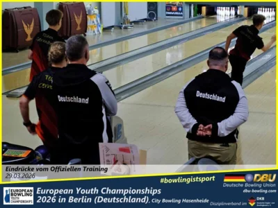 Foto des Albums: Fotoalbum 3 von den European Youth Championships 2026 in Berlin, City-Bowling Hasenheide