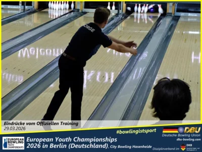 Foto des Albums: Fotoalbum 3 von den European Youth Championships 2026 in Berlin, City-Bowling Hasenheide