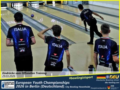 Foto des Albums: Fotoalbum 3 von den European Youth Championships 2026 in Berlin, City-Bowling Hasenheide