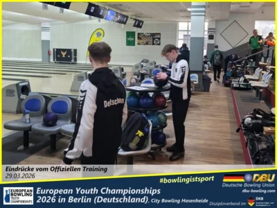 Foto des Albums: Fotoalbum 3 von den European Youth Championships 2026 in Berlin, City-Bowling Hasenheide