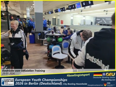 Foto des Albums: Fotoalbum 3 von den European Youth Championships 2026 in Berlin, City-Bowling Hasenheide