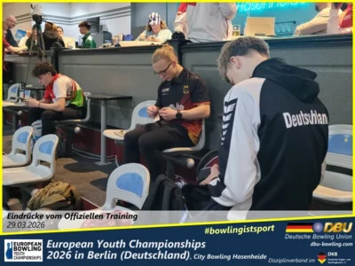 Foto des Albums: Fotoalbum 3 von den European Youth Championships 2026 in Berlin, City-Bowling Hasenheide