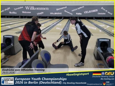 Foto des Albums: Fotoalbum 3 von den European Youth Championships 2026 in Berlin, City-Bowling Hasenheide