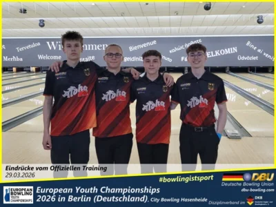 Foto des Albums: Fotoalbum 3 von den European Youth Championships 2026 in Berlin, City-Bowling Hasenheide