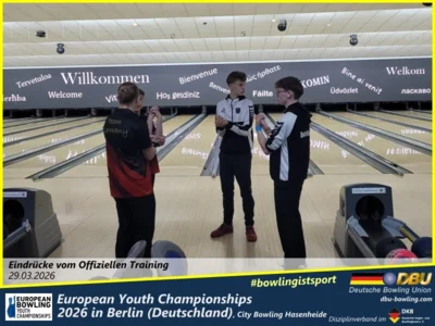 Foto des Albums: Fotoalbum 3 von den European Youth Championships 2026 in Berlin, City-Bowling Hasenheide