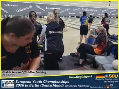 Foto des Albums: Fotoalbum 3 von den European Youth Championships 2026 in Berlin, City-Bowling Hasenheide