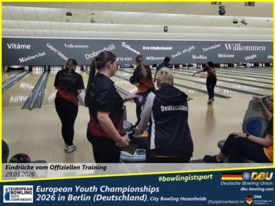 Foto des Albums: Fotoalbum 3 von den European Youth Championships 2026 in Berlin, City-Bowling Hasenheide