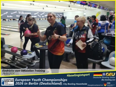 Foto des Albums: Fotoalbum 3 von den European Youth Championships 2026 in Berlin, City-Bowling Hasenheide
