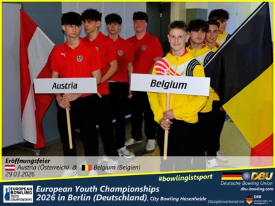 Foto des Albums: Fotoalbum 3 von den European Youth Championships 2026 in Berlin, City-Bowling Hasenheide