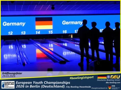 Foto des Albums: Fotoalbum 3 von den European Youth Championships 2026 in Berlin, City-Bowling Hasenheide