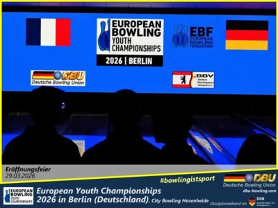 Foto des Albums: Fotoalbum 3 von den European Youth Championships 2026 in Berlin, City-Bowling Hasenheide