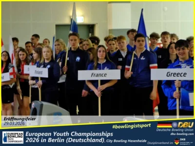Foto des Albums: Fotoalbum 3 von den European Youth Championships 2026 in Berlin, City-Bowling Hasenheide