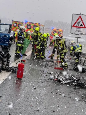 Foto des Albums: VU e-call, A9 Richtung Berg am 25.03.2026