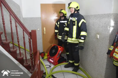 Foto des Albums: Brand in einem Gebäude in der Perleberger Innenstadt