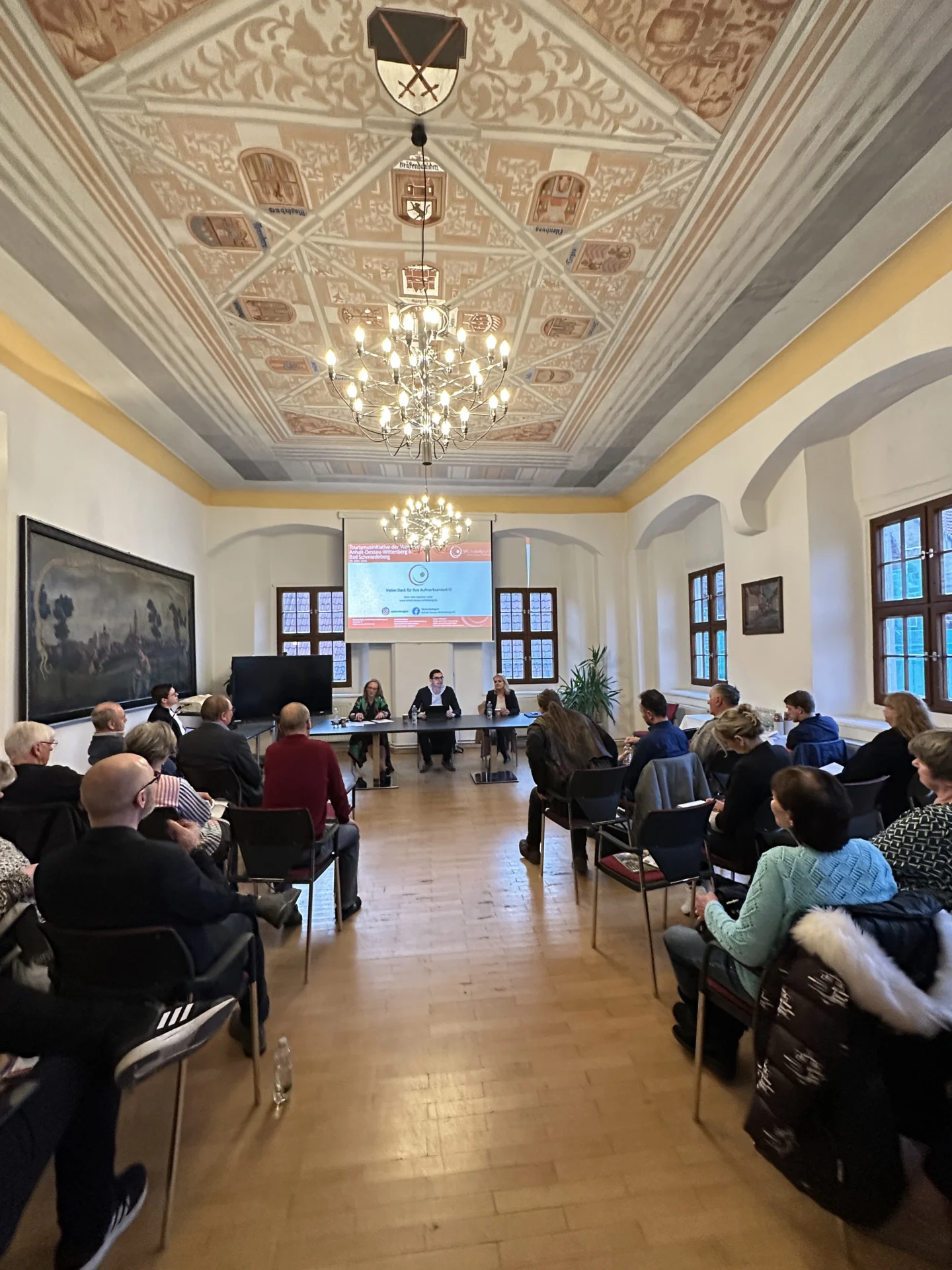 Bild: Informationsveranstaltung Tourismusverband der WelterbeRegion Anhalt-Dessau-Wittenberg e.V. inBad Schmiedeberg