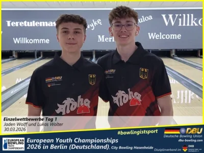 Foto des Albums: Fotoalbum 4 von den European Youth Championships 2026 in Berlin, City-Bowling Hasenheide
